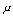 \mu