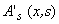 A'_s(x,s)