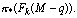 \pi_*(F_k(M-q)).