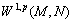 W^{1,p}(M,N)