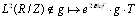 L^2(R/Z)\ni g\mapsto e^{2\pi icf}\cdot g\circ T