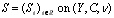 \SC=(S_t)_{t\in \R}$ on $(Y,{\Cal C},\nu)