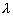 \lambda
